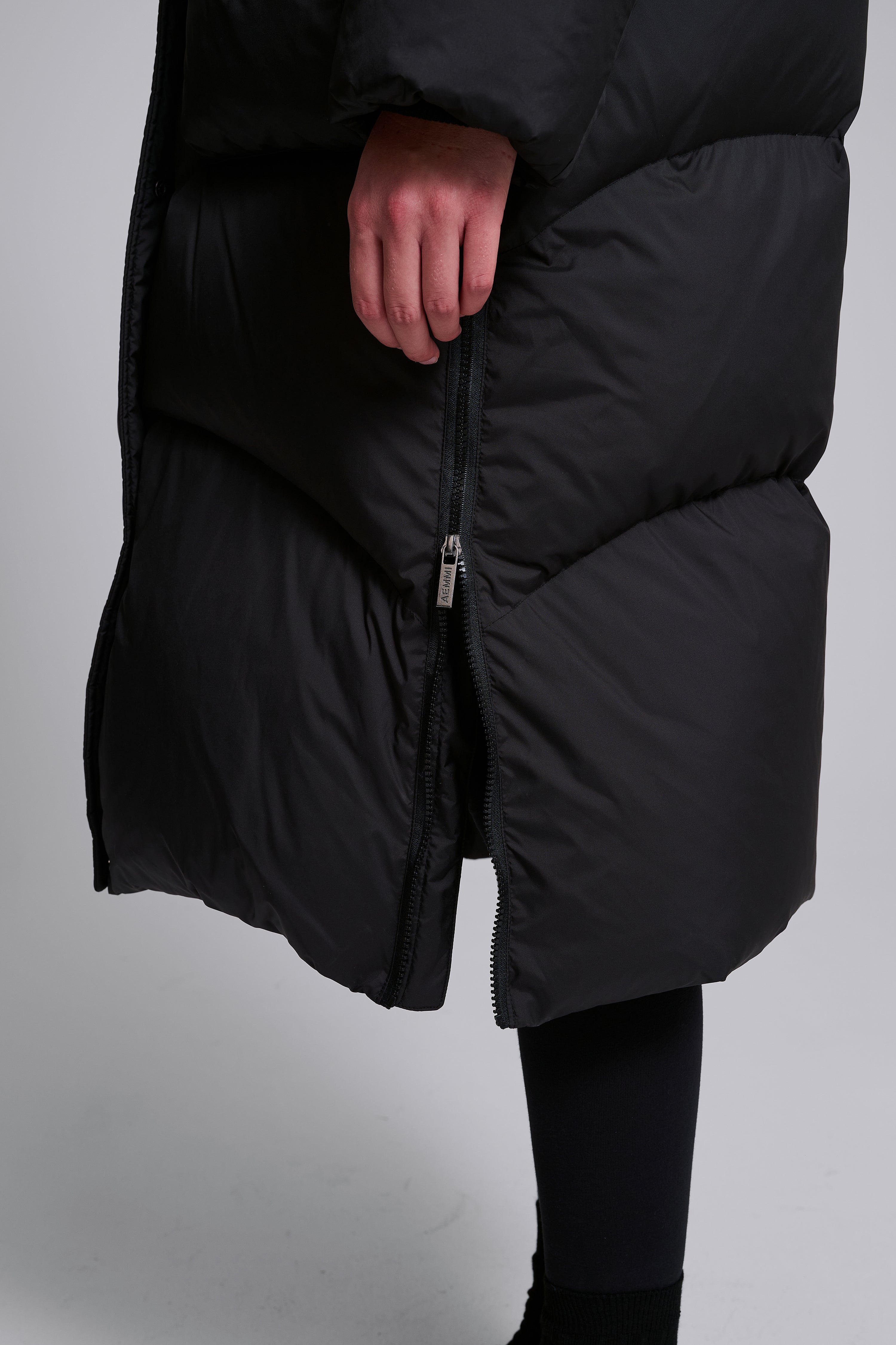 LANGER OVERSIZED PUFFERMANTEL