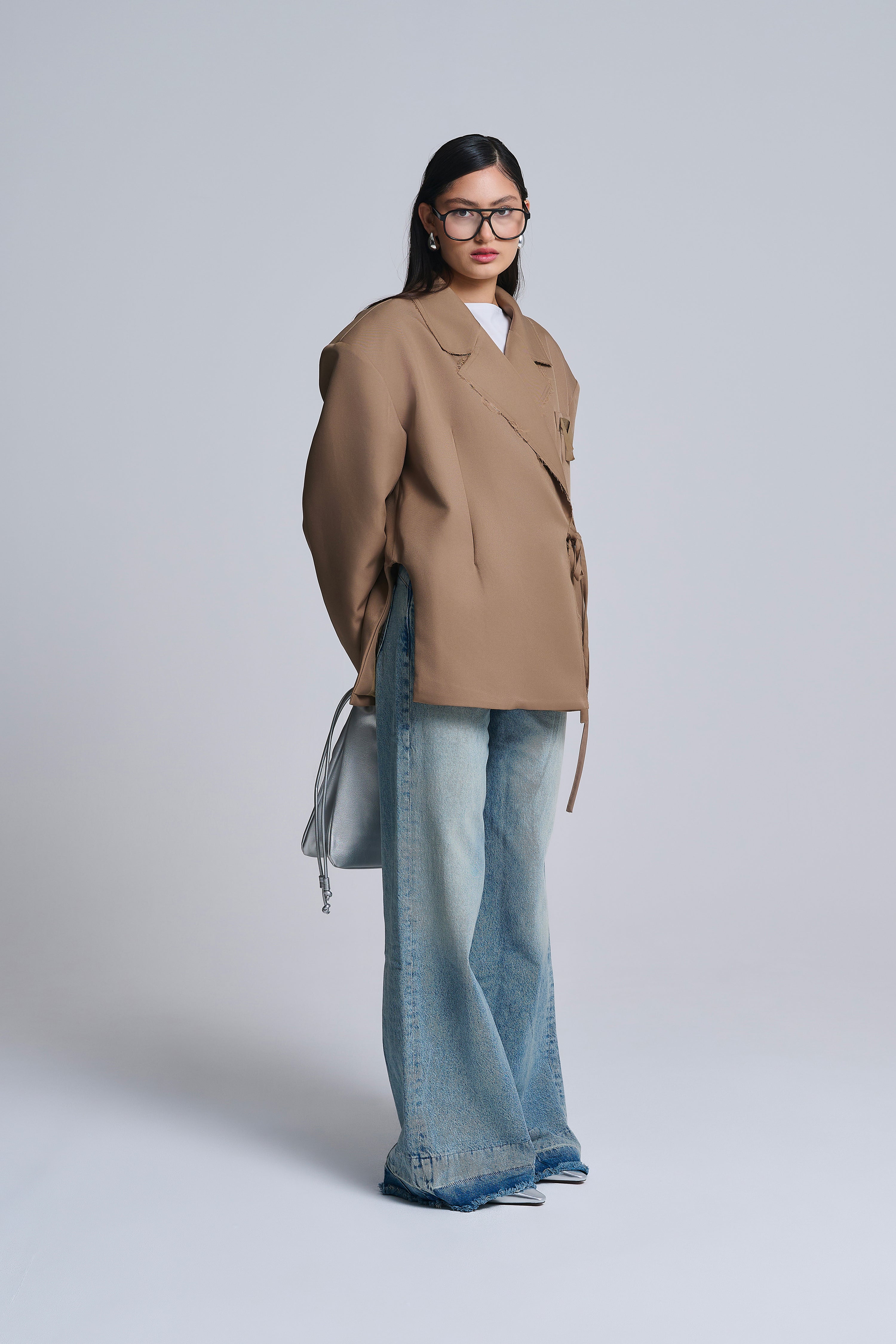 OVERSIZED BLAZER ZUM WICKELN