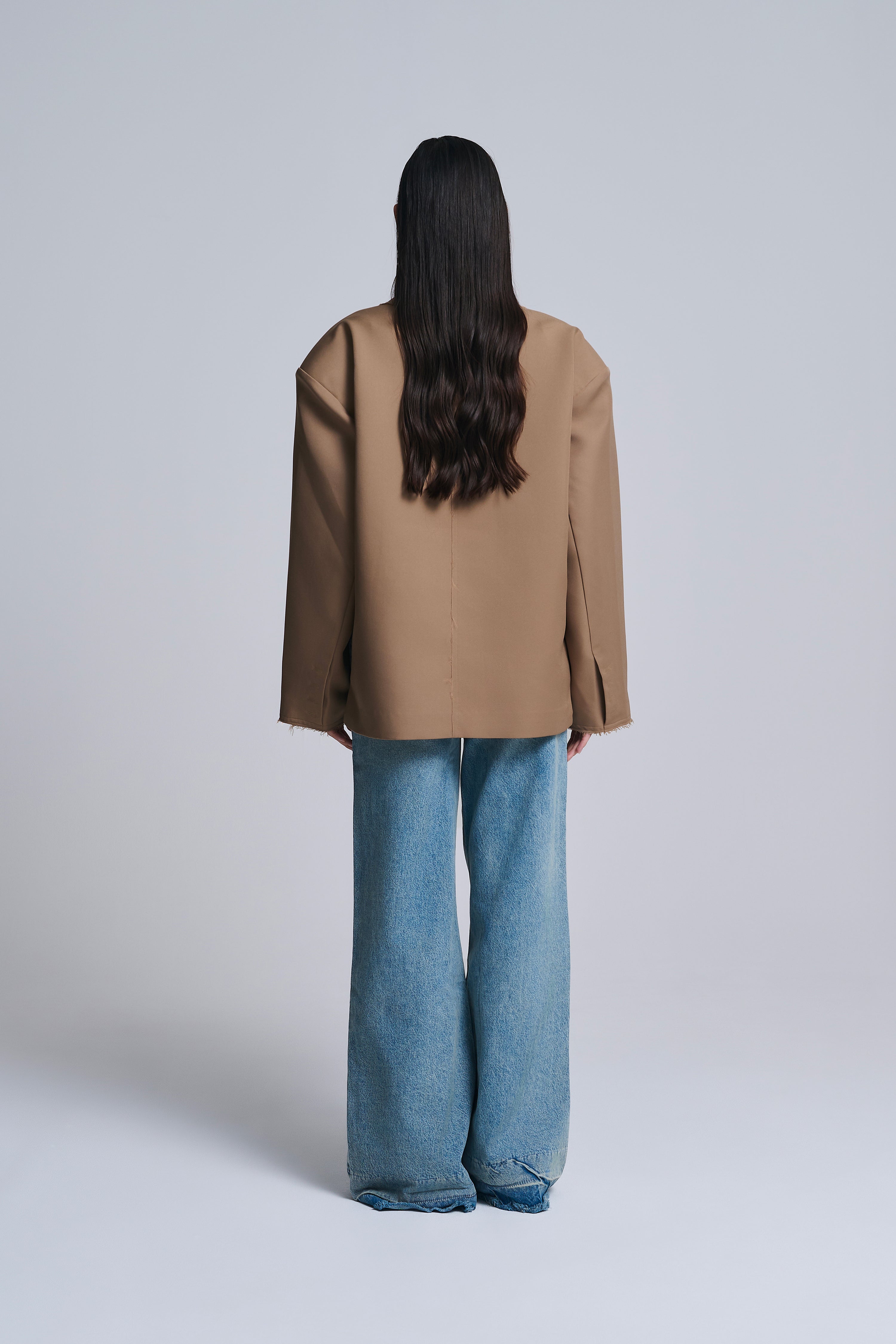 OVERSIZED BLAZER ZUM WICKELN