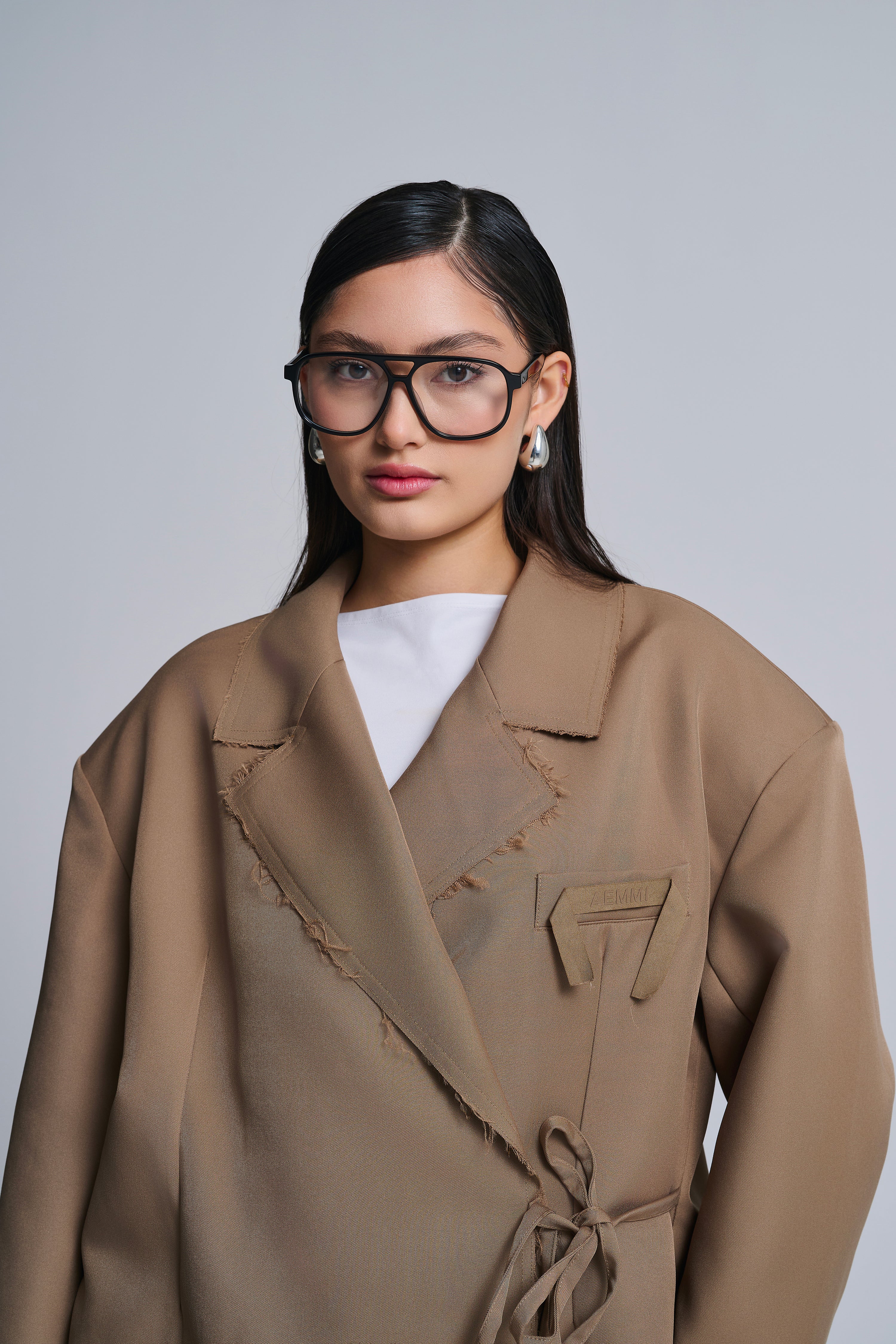 OVERSIZED BLAZER ZUM WICKELN