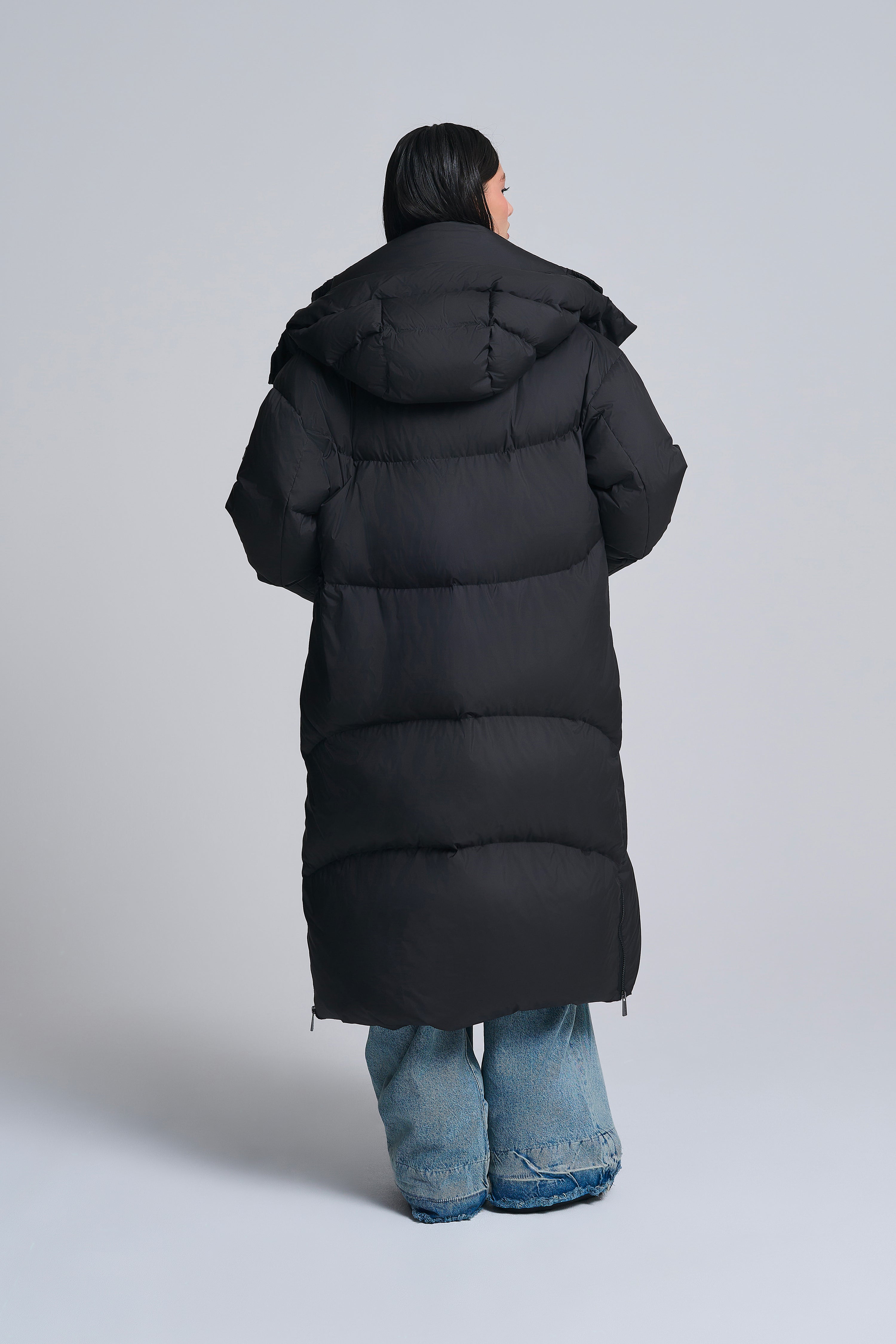 LANGER OVERSIZED PUFFERMANTEL