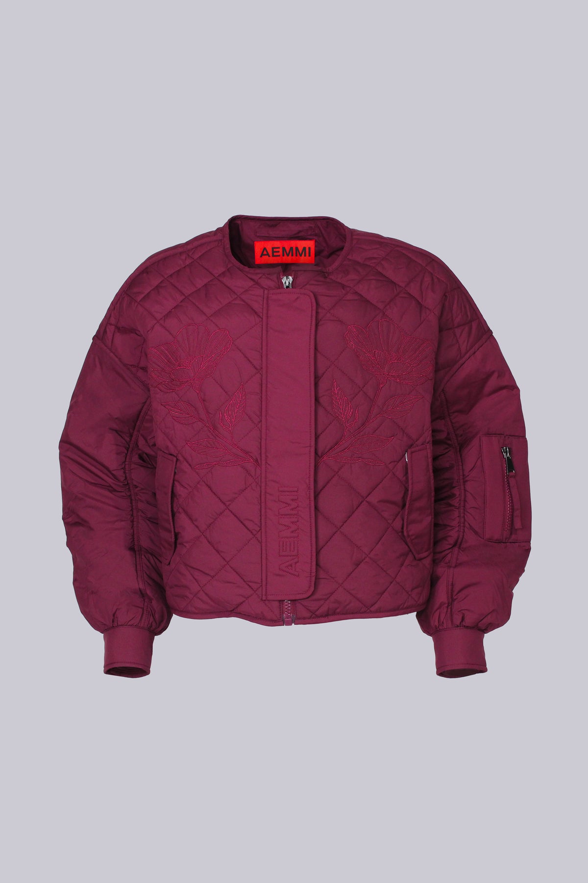 06 / FLORAL BOMBER JACKET