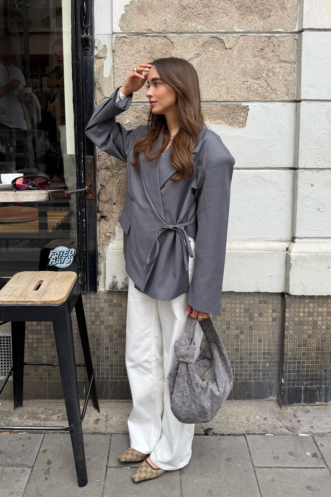 27 / WRAP OVERSIZED BLAZER