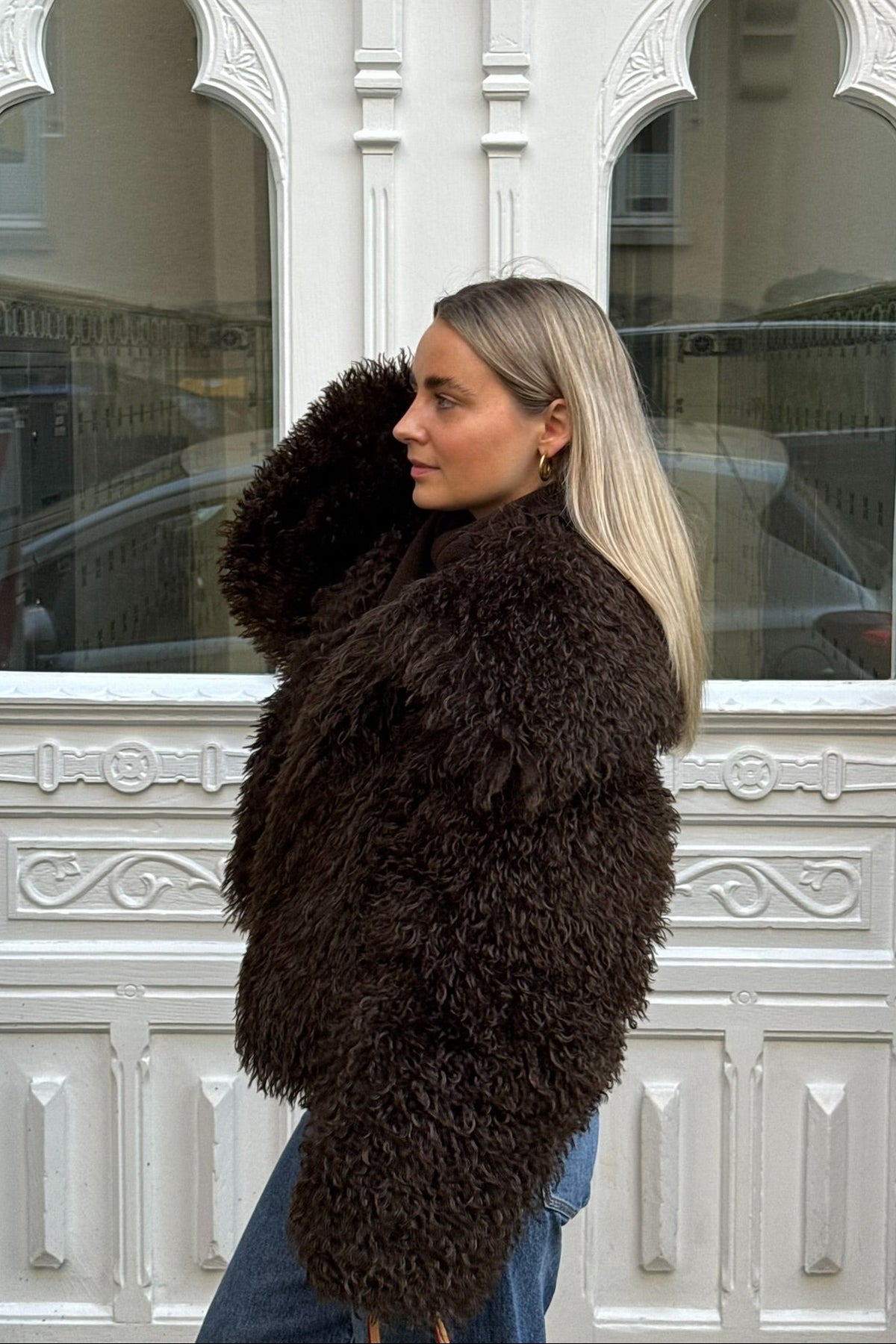 08 / FURRY FAUX FUR JACKET