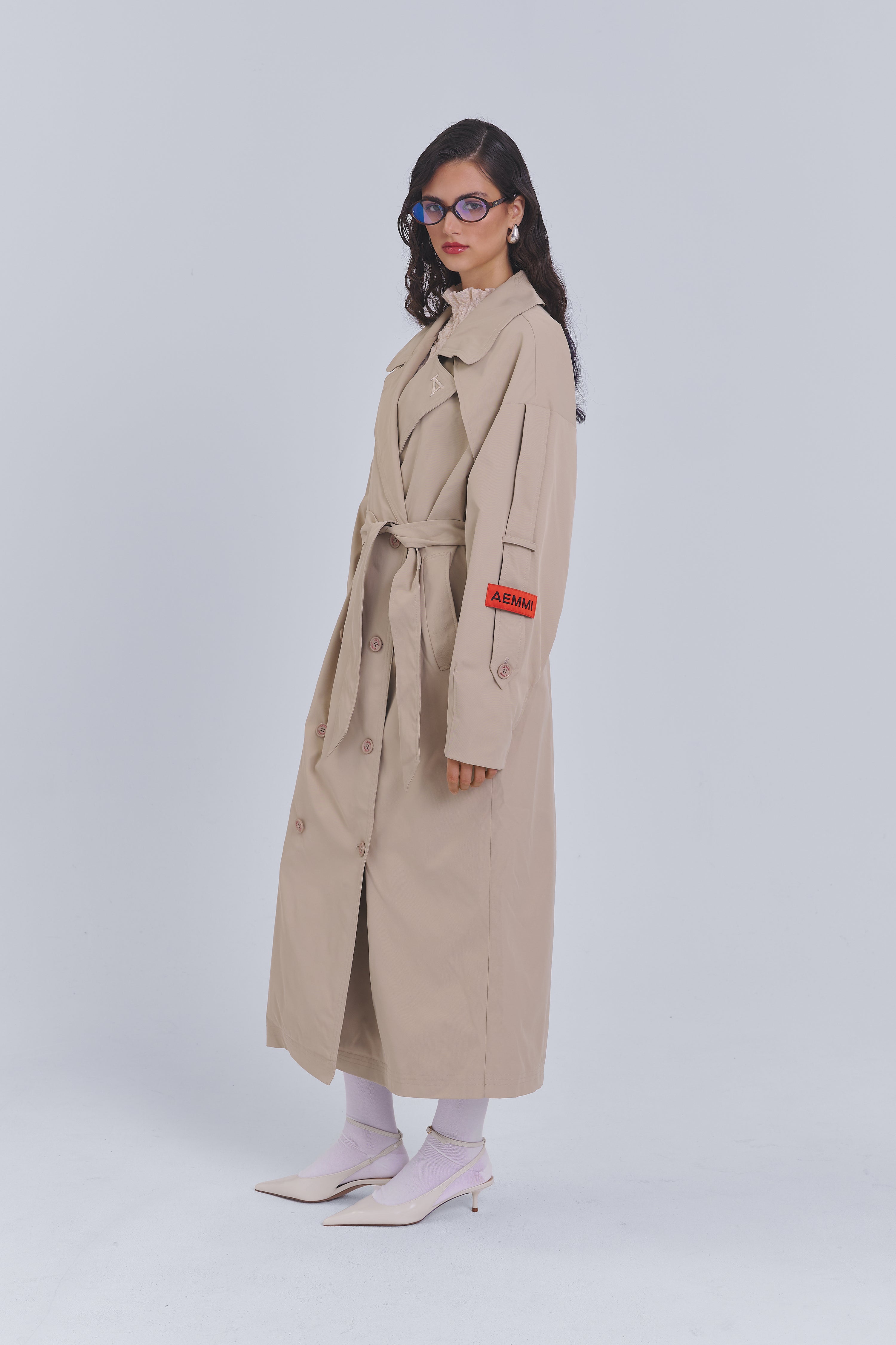 21 / OVERSIZED TRENCHCOAT
