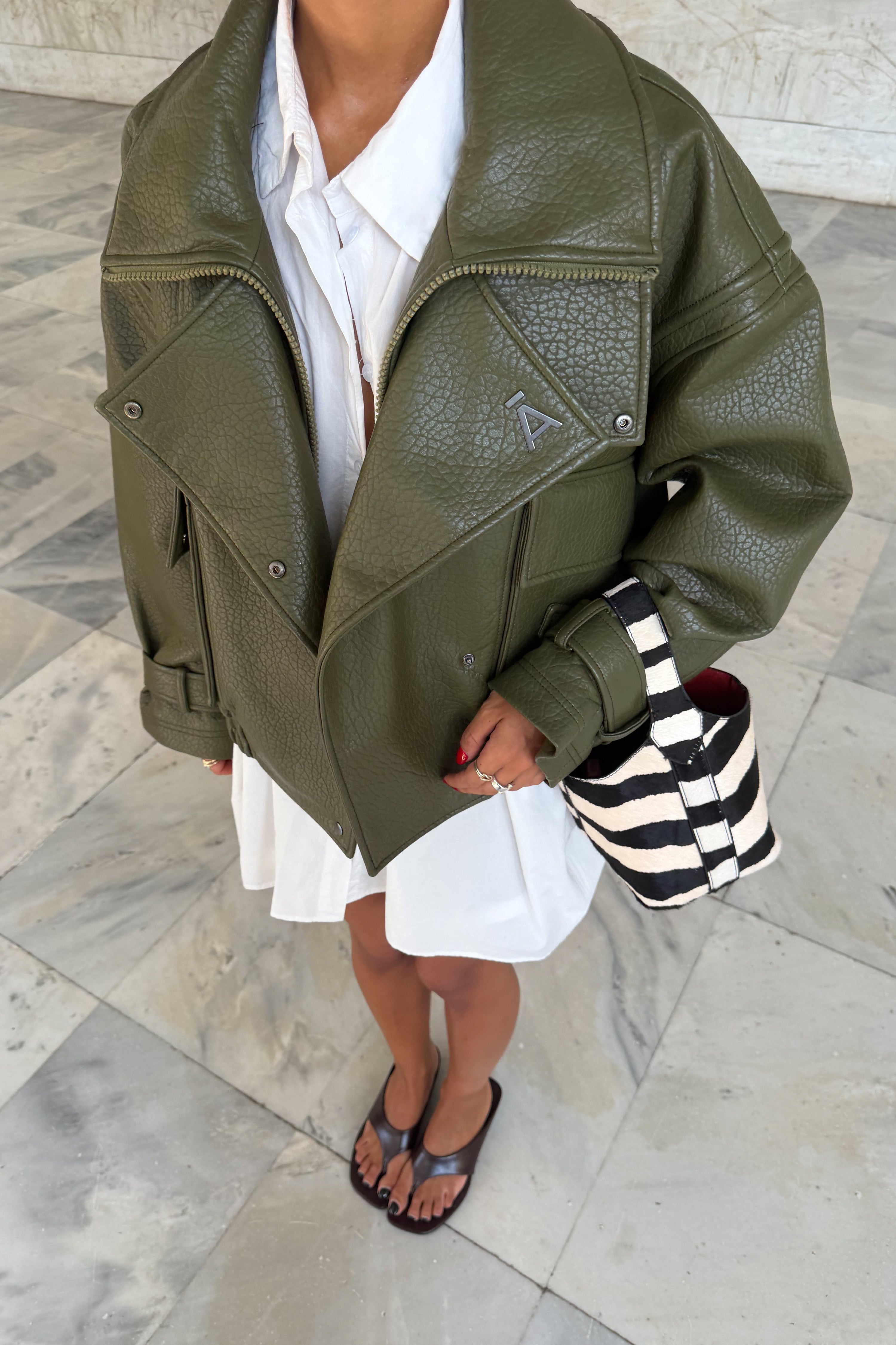 29 / OVERSIZED BIKER JACKET