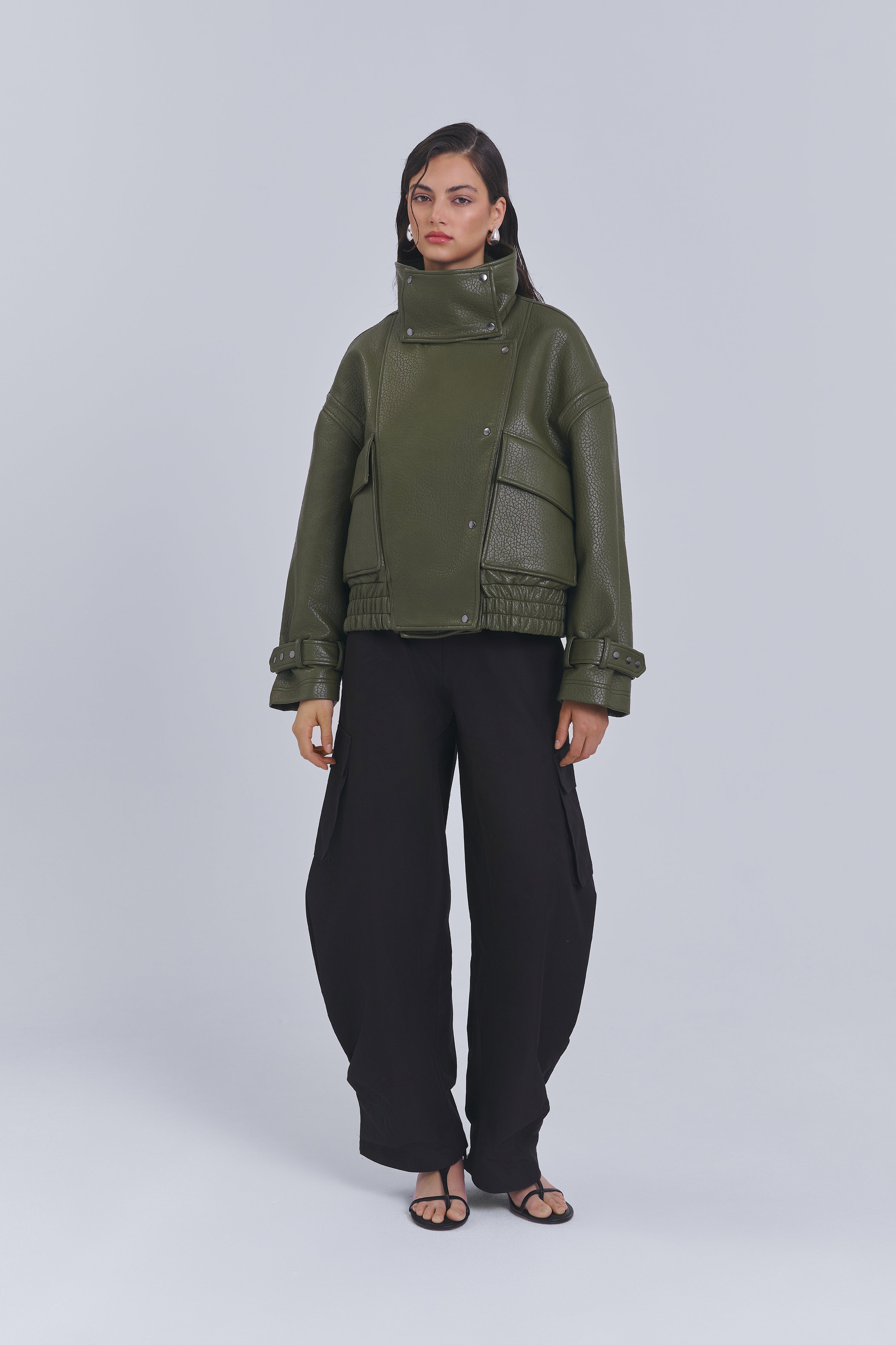 29 / OVERSIZED BIKER JACKET