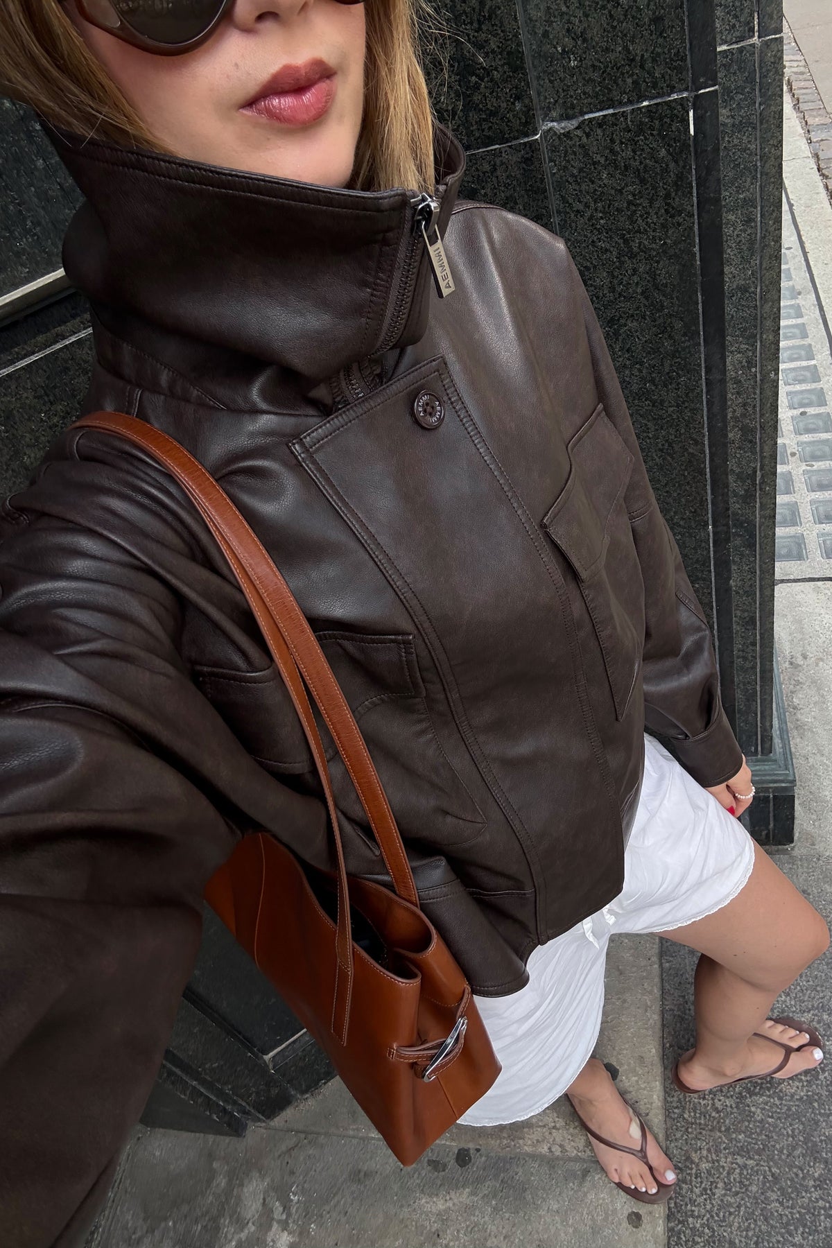 05 / OVERSIZED FAUX LEATHER JACKET