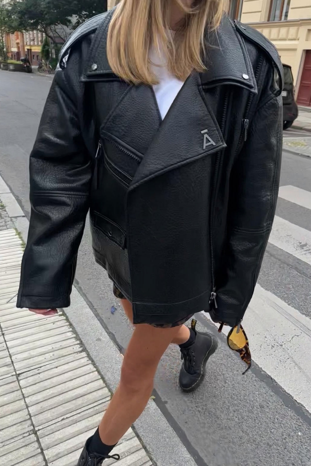 25 / OVERSIZED BIKERJACKE